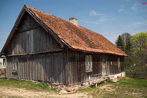 _W060064 dom drewniany z XIX wieku w Zełwągach